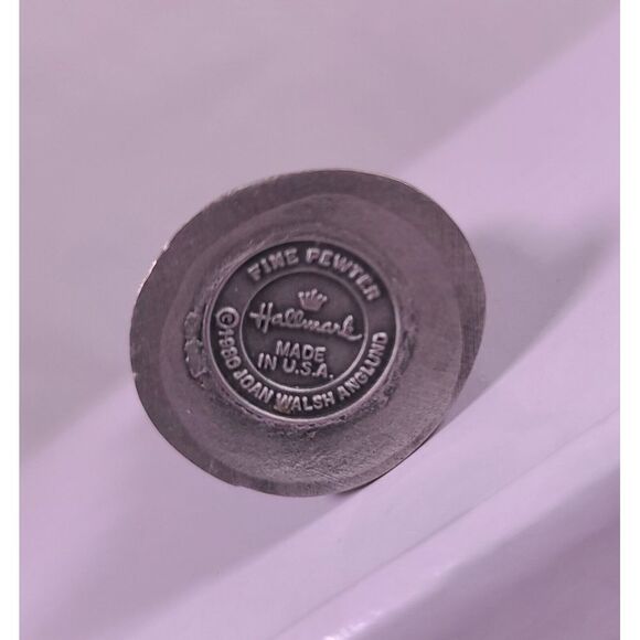 Vintage Hallmark Fine Pewter - Mother Holding Child MINI FIGURINE 1980 J. Walsh - Picture 5 of 5